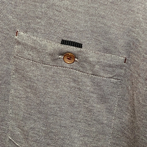 🌻 Ted Baker Timothy Slim Fit Cotton Jersey Shirt size 5 in heathered Purple - Picture 5 of 9